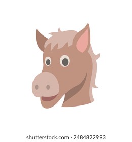 Donkey Head Vector Illustration Graphic Design