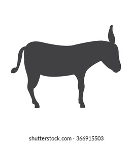 Donkey icon. 