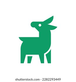 Logo del burro. Diseño de iconos. Elementos de plantilla