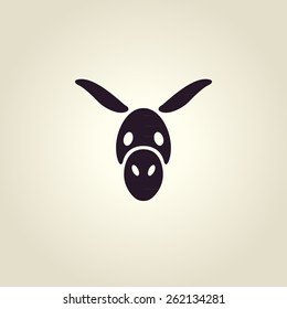 Donkey Logo Vector