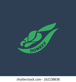 Donkey Logo Vector