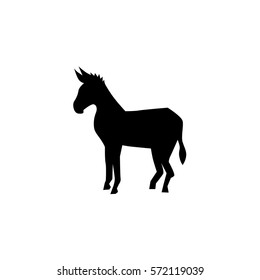 donkey silhouette