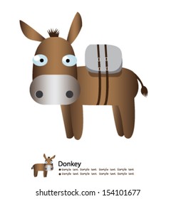 Donkey vector