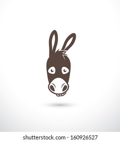 Donkey - vector illustration