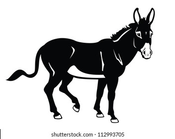 Donkey Black Images, Stock Photos & Vectors | Shutterstock