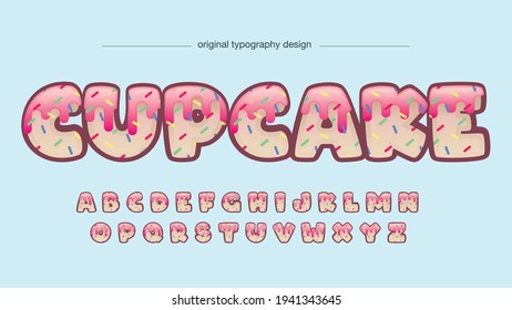 Donnuts Abstract Cartoon Rounded Artistic Font Typography