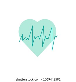 Donor blood icon in flat style. For web, medicine and education. Vector illustration