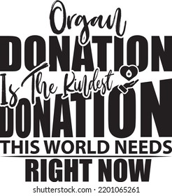 Donor Day  T Shirt Design