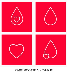donor heart icon
