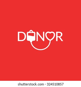 Donor. Illustrations for design, website, infographic, poster, advertising.