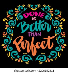 Sei nicht besser als perfekte Handschrift. Poster-Zitate.