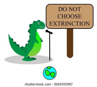 Don't choose extinction rescue the world and mankind.