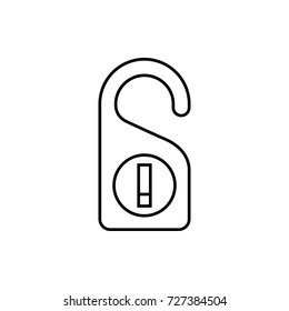 don't disturb door icon