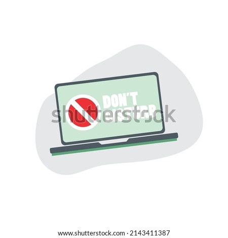 don't disturb symbol, suitable use for icon or element design to describe silent
