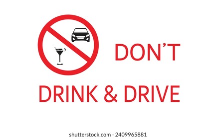 Don't Drink And Drive Sign