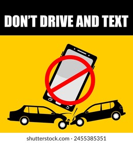 Don't Drive and Text, sticker label