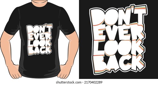 No echen un vistazo al diseño de camisetas de la tipografía de la motivación.