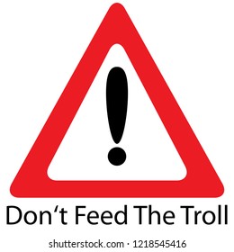 Dont Feed Troll Annoying Cyber Bullying Stock Vector Royalty Free 1218545416 - annoying troll song roblox ids
