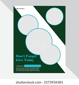 Don't Forget Give Today Flyer Design