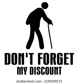 Vergessen Sie nicht, My Discountis ein Vektordesign für den Druck auf verschiedenen Oberflächen wie z.B. T-Shirt, Mug etc. 
