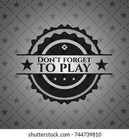 Don't forget to play black badge