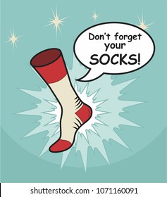 Don't Forget Your Socks!