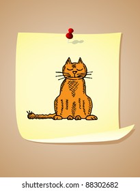 Don't forgive about your pet ! Vector illustration, eps10, 4 layers