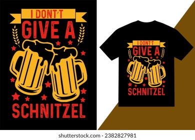 I Don't give a Schnitzel T Shirt Design Templet, i don't a schnitzel t shirt design templet