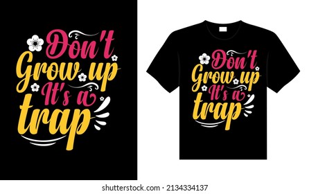 NO CREZCA, ES UN diseño de camisetas de tipografía TRAP