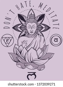 Don't hate, take a deep breath and meditate. 