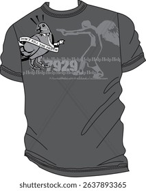 Don't Kill The Pigeon T-Shirt Design