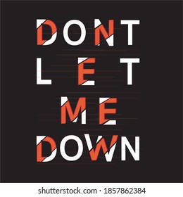don't let me down, t-shirt