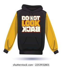 Don't look back t-shirt design