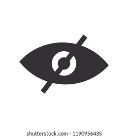 Don't Look Icon, Don't look sign