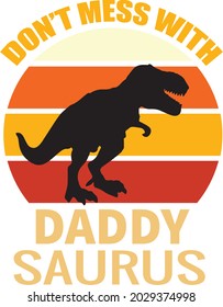 No te metas con papi Saurus T-Shirt