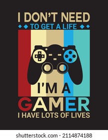 58,170 Gaming t shirt design Images, Stock Photos & Vectors | Shutterstock