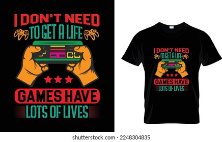 I DON'T NEED TO GET..T-SHIRT DESIGN TEMPLATE