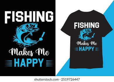 Don't need therapy i just need to go fishing t-shirt design