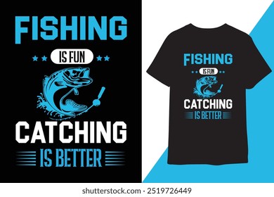 Don't need therapy i just need to go fishing t-shirt design