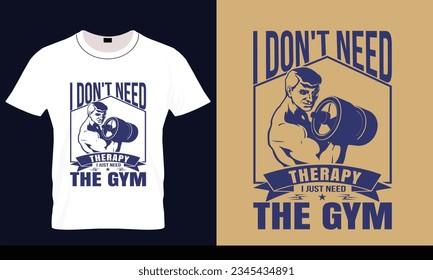 i don't need therapy i just need the gym