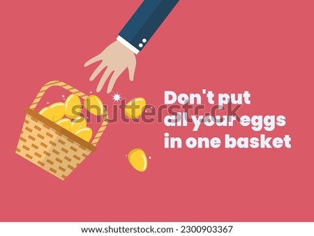 Similar – Image, Stock Photo failed easter egg