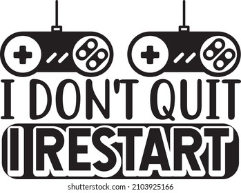 i don't quit i restart vector file