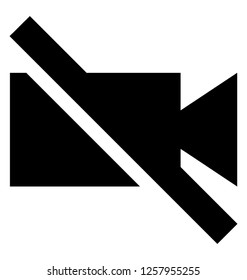 Don't shoot glyph icon