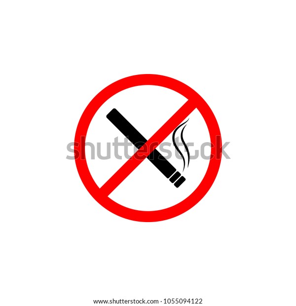 Dont Smoke Sign Dont Smoke Vector Stock Vector (Royalty Free