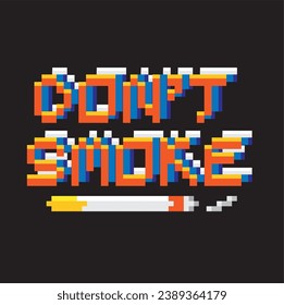 don't smoke colorful 8