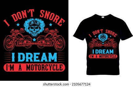 No ronco, sueño que soy una camiseta CUSTOM-BIKER.....................