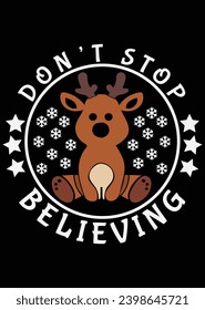 
Don't Stop Believing eps cut file for cutting machine