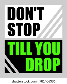 Don t drop