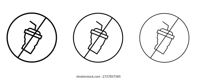 No deseche la Plantilla de diseño de logotipo de Vector de letrero de plástico. Gráficos de trazo editables.