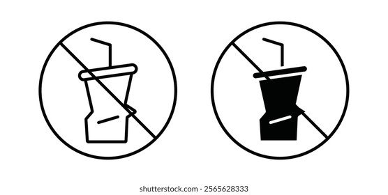 Dont throw away plastic signs set in black and white colors
